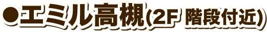 エミル高槻(2F 階段付近)