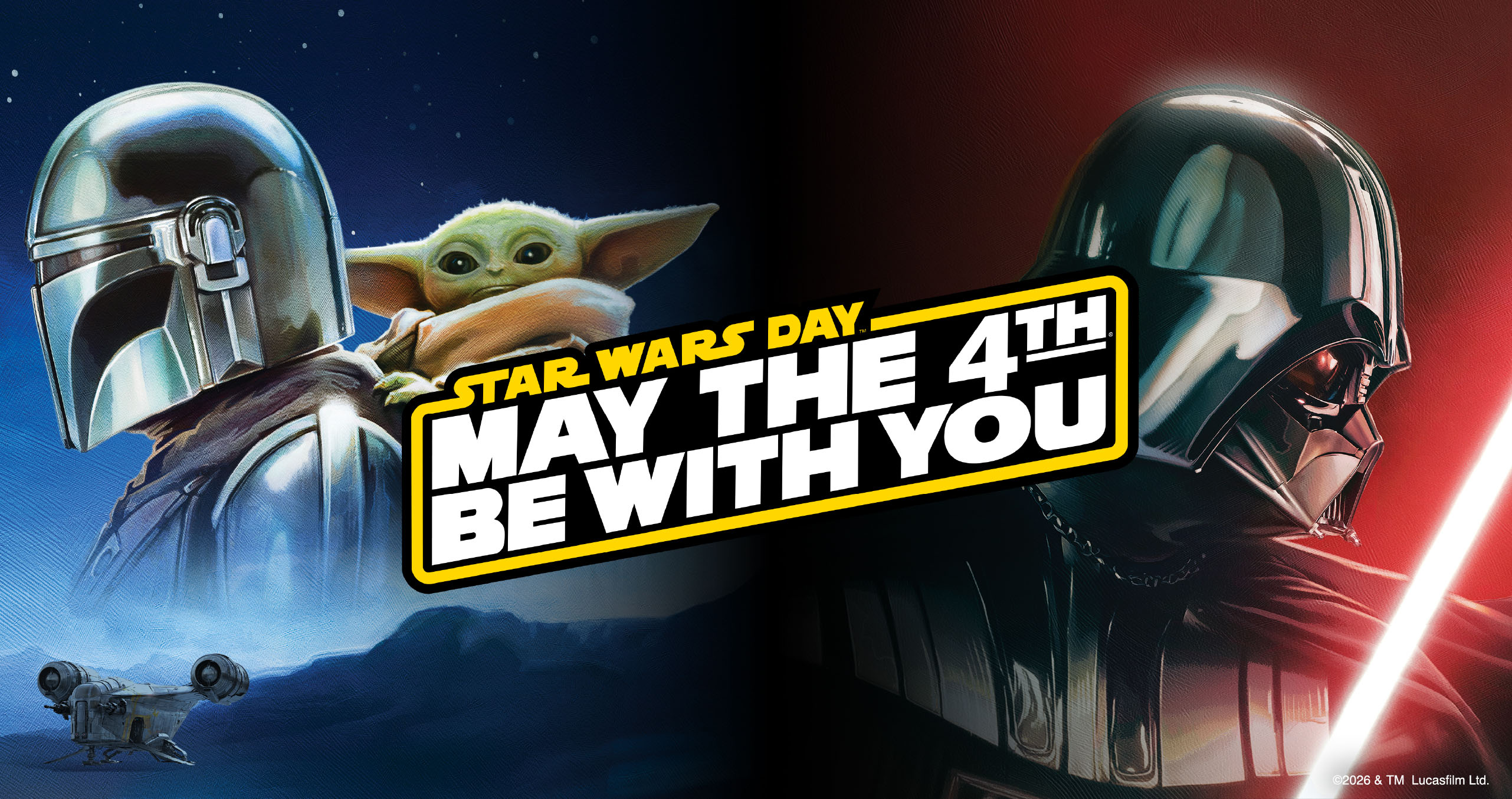 MAY THE 4TH BE WITH YOU